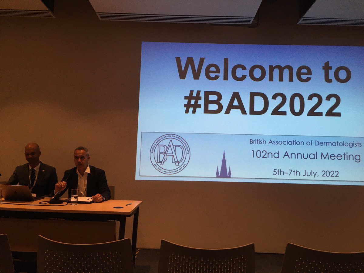 BSID Session now on at #BAD2022 highlighting the best skin science presented at the recent #BSID2022 meeting!