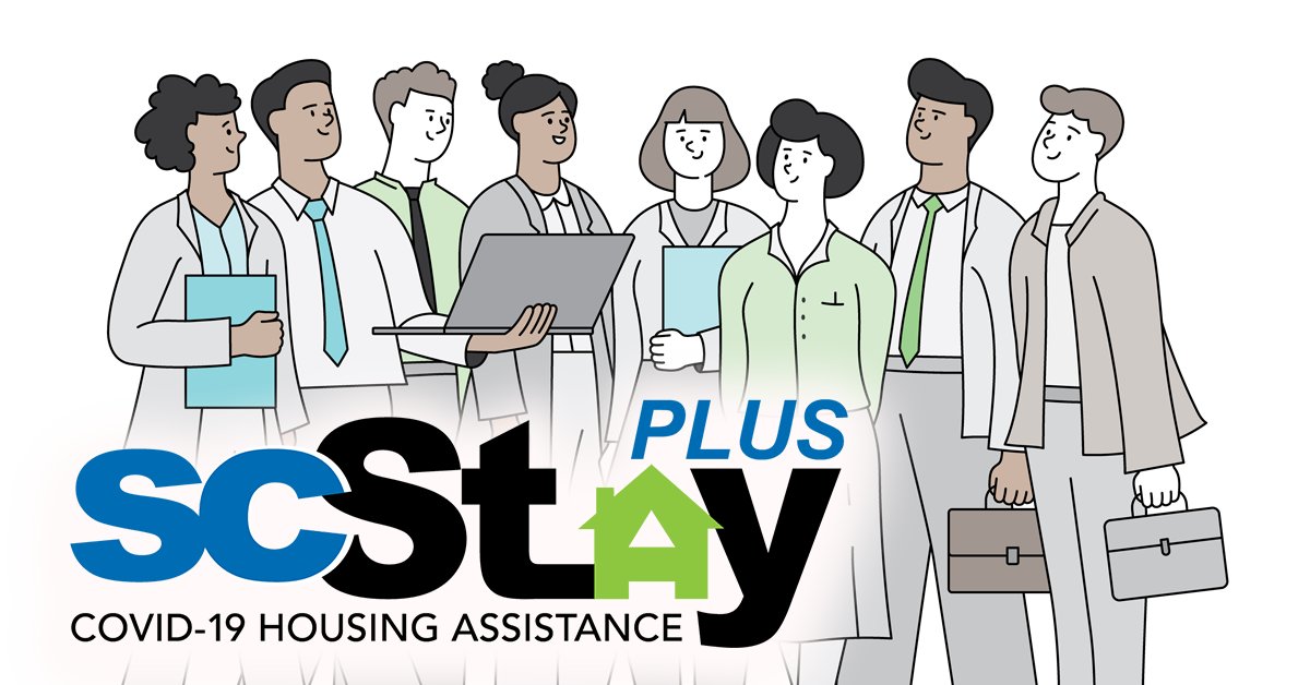 SCStateHousing's tweet image. The SC Stay Plus rent and utility assistance program still has funding available. In-person support is also available throughout the state. #SCStayPlus 
Find out where we will be this week: bit.ly/3pmXCWs