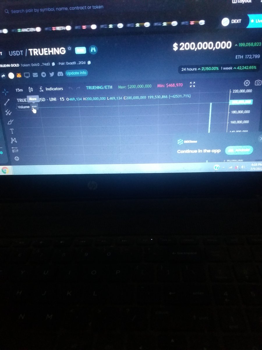 AnthonyHarlem1's tweet photo. @elonmusk TruehnGold reached $200 Million per coin 24 hours ago. Someone cashed out 1 TruehnG to their European Bank. https://t.co/s2JdKLQnkW