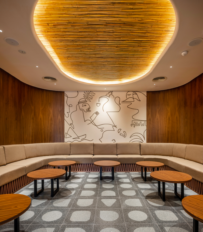 DesignMidEast's tweet photo. 4SPACE’s design of Neem Tree in @DIFC highlights the region’s fascinating culture
@4_spacedesign 
https://t.co/JsUpO9xT6g
#design #culture #dubai #restaurant #interiors #interiordesign https://t.co/emqrDU4nrp