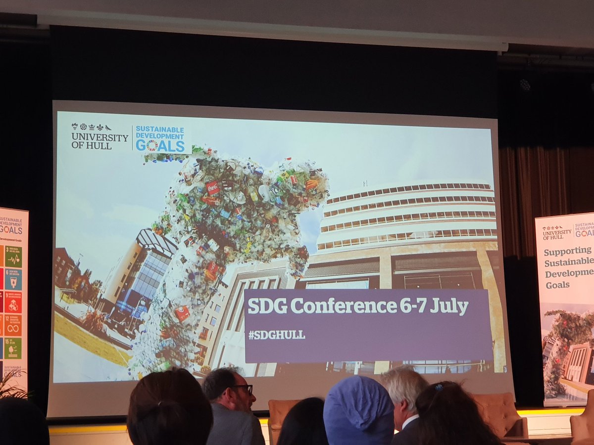 Excited to be at the SDG conference <a href="/UniOfHull/">University of Hull</a> and hear how we arr addressing the challenges #globalhealth <a href="/ICAHR_UoH/">ICAHR (UoH)</a> <a href="/Hull_Res_Impact/">Hull Knowledge Exchange and Policy Engagement</a>