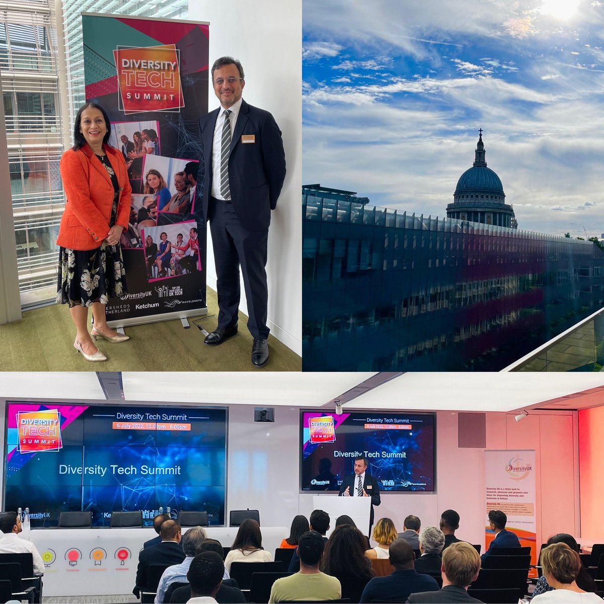 ESTMTlaw's tweet photo. We are thrilled to be hosting the @diversityuk Diversity Tech Summit 2022.
We’ll be hearing from industry leaders throughout the day, including keynote @Lord_Bilimoria CBE, who will share thoughts on a plethora of DE&I topics in the sector.
#DiversityTechSummit #DTS2022 https://t.co/APqiavKkVU