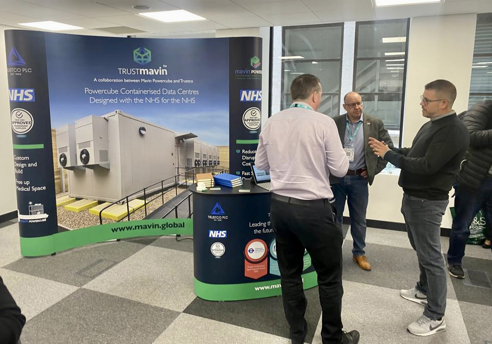 The TrustMavin team had a stimulating day at the #DigitalHospitalsConference hosted by <a href="/Convenzis_Group/">Convenzis</a> - Progressive conversations around supporting the #NHS through their #digitalisation and hybrid/on premise critical infrastructure road maps.
<a href="/trustcoplc/">Trustco Plc</a>