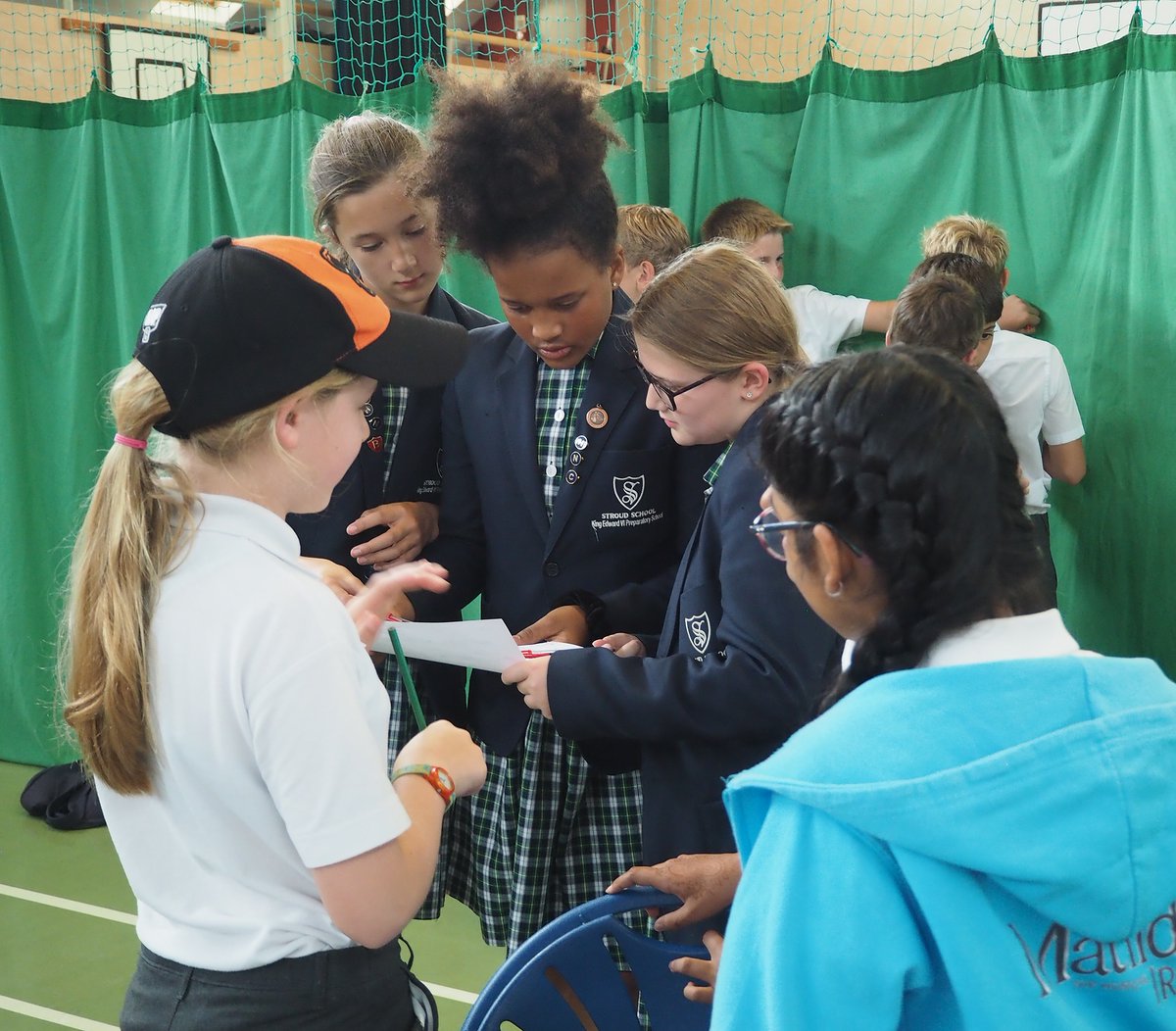 KESPreparatory's tweet photo. Stroud was delighted to host it’s Year 5 Maths competition for the first time since 2019 with 13 schools from the local area on Tuesday 5 July. Just over 100 children took part and it was such a joy to see so many children enjoying their Maths! 

#StroudMaths #ForeverUndaunted https://t.co/AzXzbkCIYB