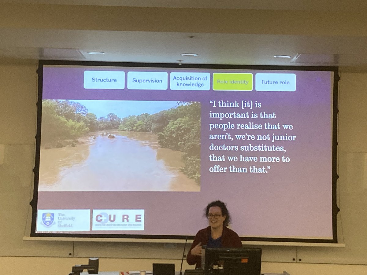 maxine kuczawski (@kuczawski1010) on Twitter photo Excellent presentation <a href="/jo_may_sk/">Jo Sutton-Klein</a> about ACP role identity, competence and training #HSRUK22 #CURE_SCHARR Excellent presentation <a href="/jo_may_sk/">Jo Sutton-Klein</a> about ACP role identity, competence and training #HSRUK22 #CURE_SCHARR