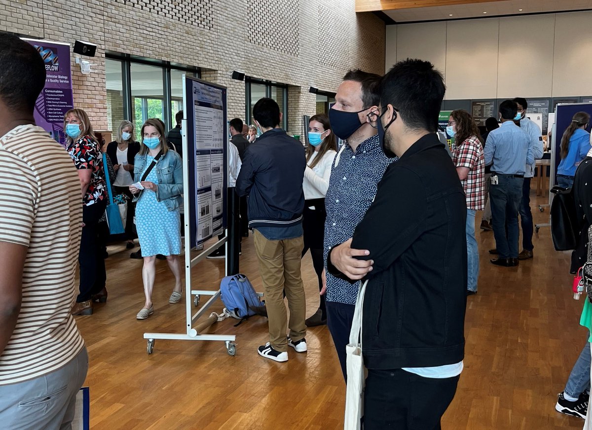 UoNBiosciences's tweet photo. The last shots from our PGR Symposium today  - there was even time for an ice cream to round off the morning poster session! 🍦👍 😃#researchers https://t.co/8pVl31yRwC