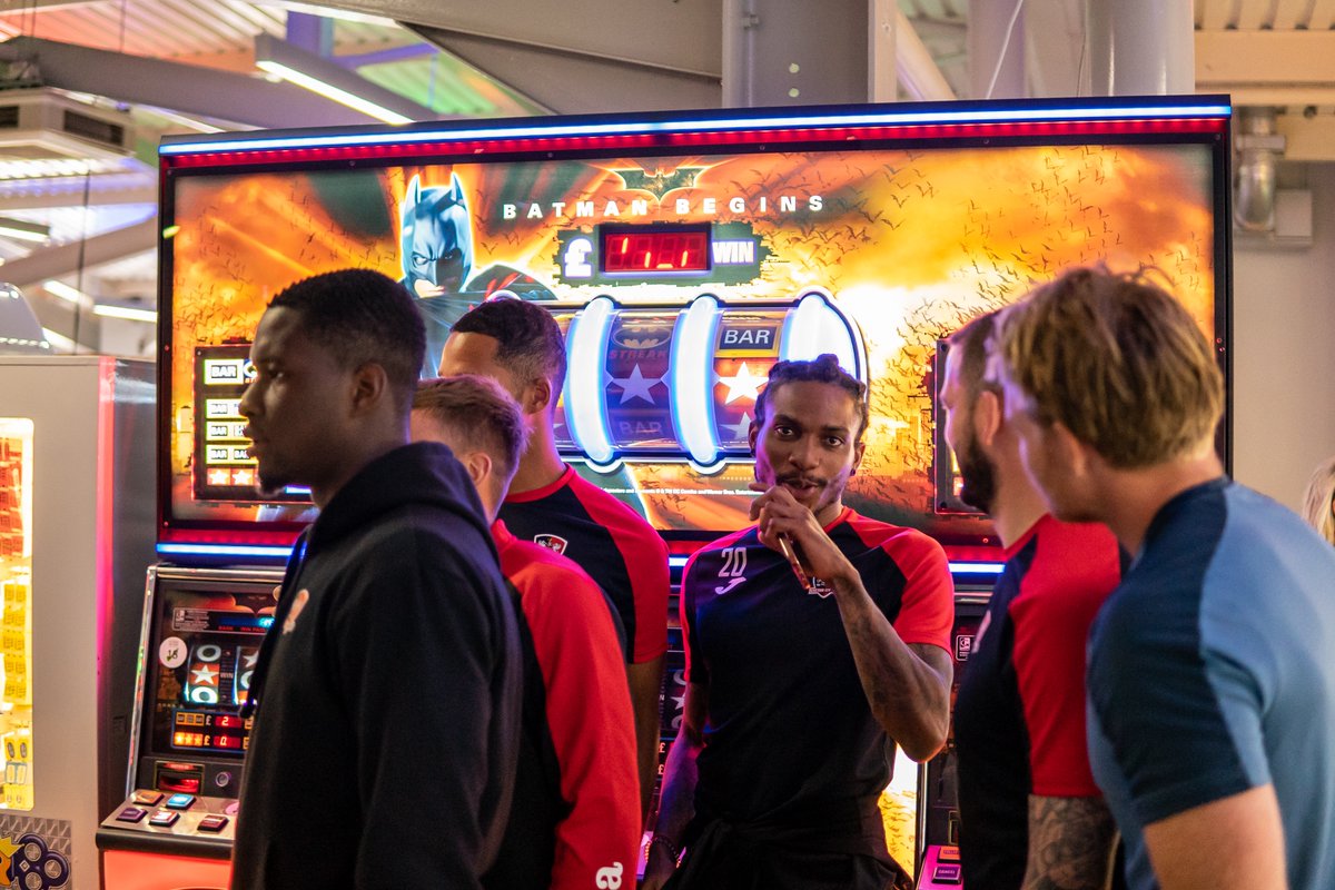 🕹 The arcade games got very competitive! #ECFC #OneGrecianGoal