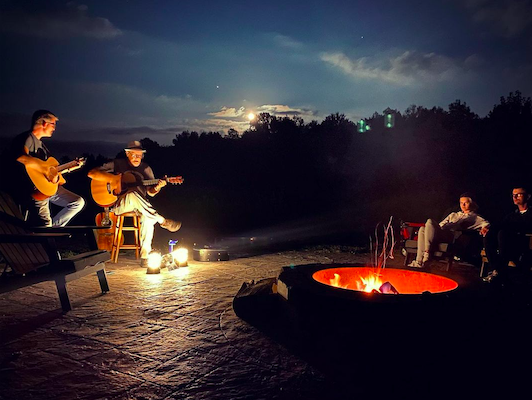Don't forget to check our events schedule before booking your trip to Off Map - there's nothing like ending the day with music around the campfire!

zcu.io/GW9K