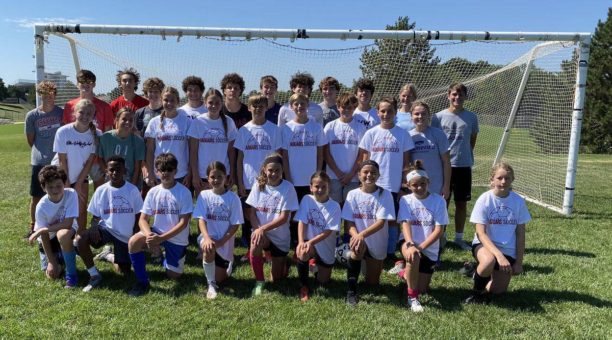 Thank you everyone who was able to attend our middle school camp last week. It was a lot of fun working with the kids and getting to know the future Jags! Not a bad turn out for just a couple weeks notice!