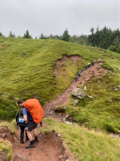 Huge congratulations to ECE Planning Director Huw James for raising over £800 for the <a href="/alzheimerssoc/">Alzheimer's Society</a> this weekend by completing a 26-mile trek in the Brecon Beacons.