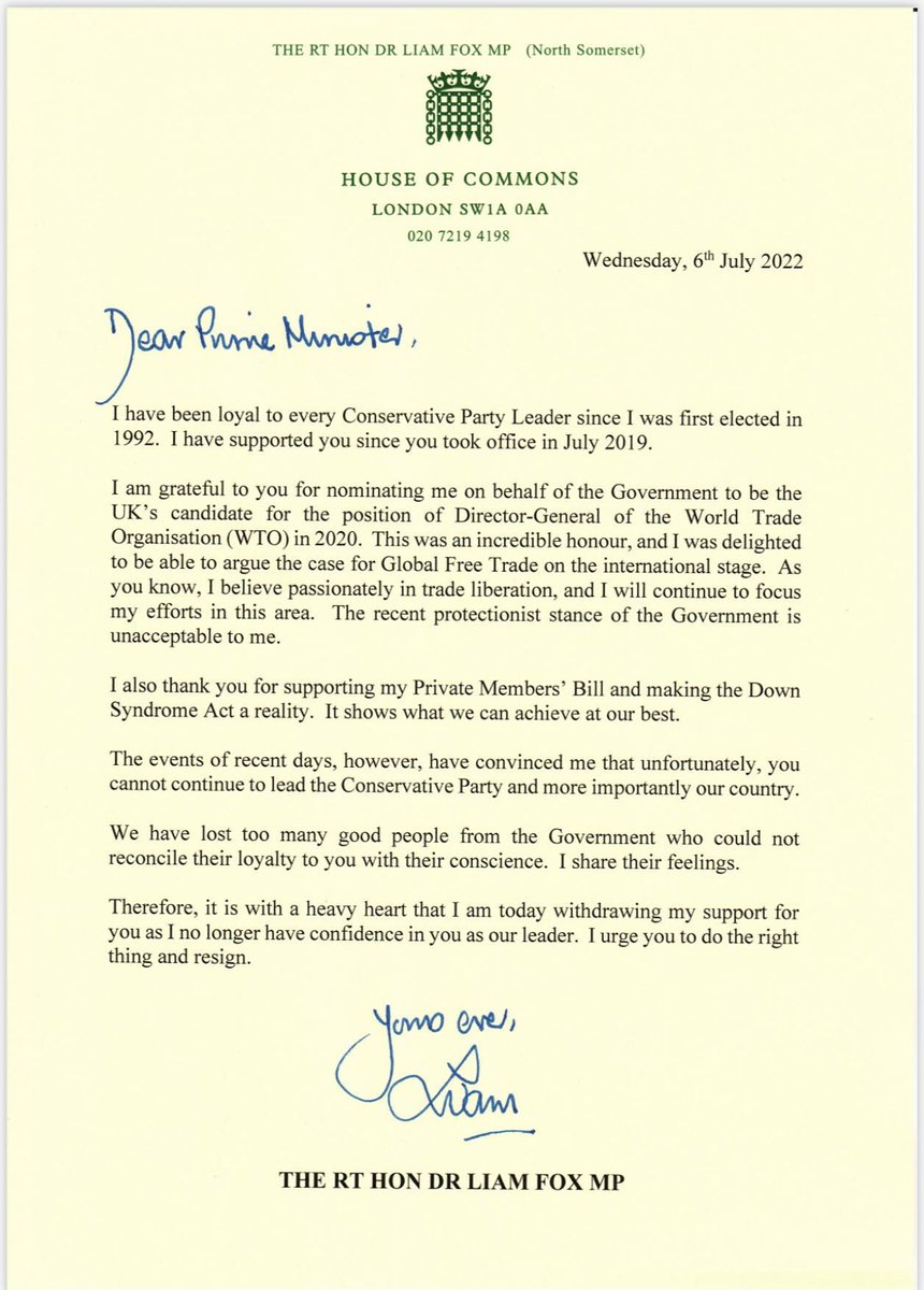 Sir Liam Fox tweet media