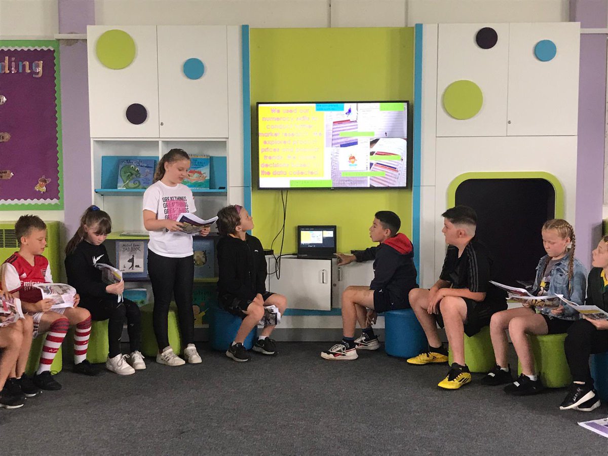 CGPrimary's tweet photo. Class 8 &amp; 9 pupils did so well during their enterprise challenge presentation today. Da iawn! They were amazing and did such a good job representing our school! They certainly ‘Got Their Graffiti On’ and impressed the judges! #CGPTech #CGPArt #Priment22 #Banksyart #Banksy https://t.co/4Dhsl6a5ql
