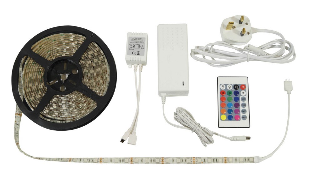 esrelectronic's tweet photo. Back in Stock
Waterproof, 60 LED per metre, RGB Tape with Power Supply, Driver and Remote control.
* 5m RGB LED Tape - IP65 Rated
* InfraRed Remote Control
* Multi-function LED Driver
* 230V Power Supply
#LEDTape
https://t.co/rN6n6fZUI5 https://t.co/PcxtlTq6mZ