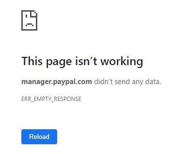MugPhlute's tweet photo. @AskPayPal Is everything OK over at https://t.co/i8j2cIshoy? https://t.co/AxypMh2Zfx