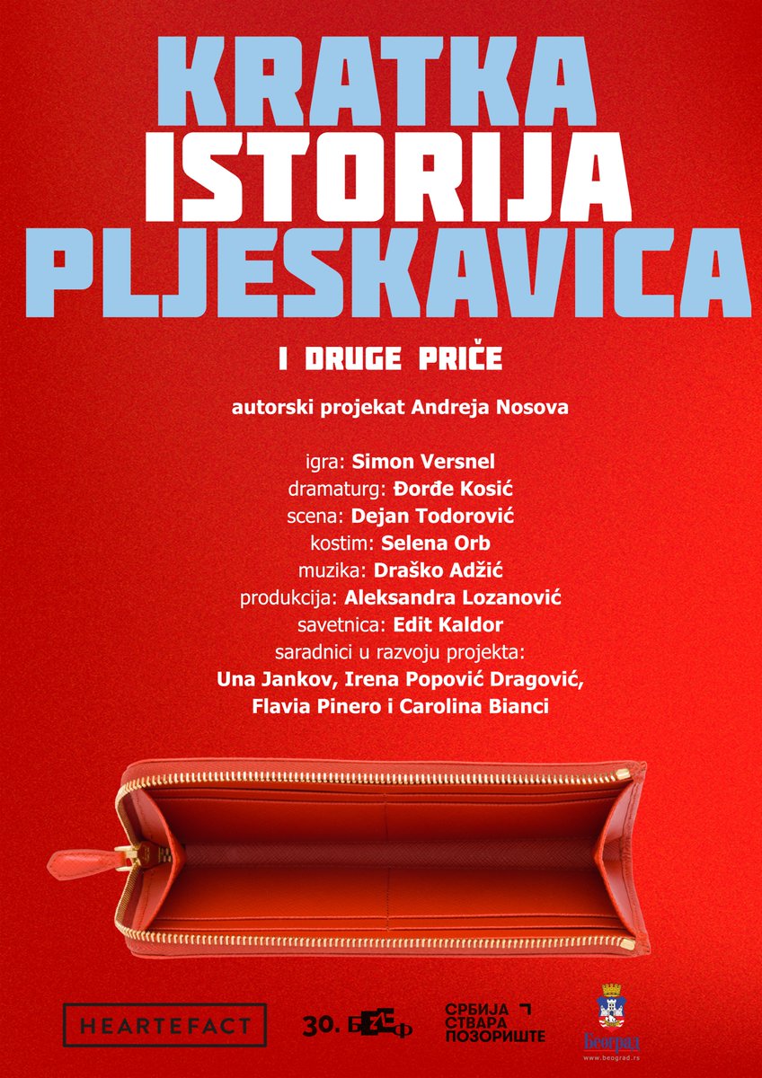"Only sluts wear mini skirts." #KratkaIstorijaPljeskavica 
Vidimo se: new.tickets.rs/event/kratka_i…