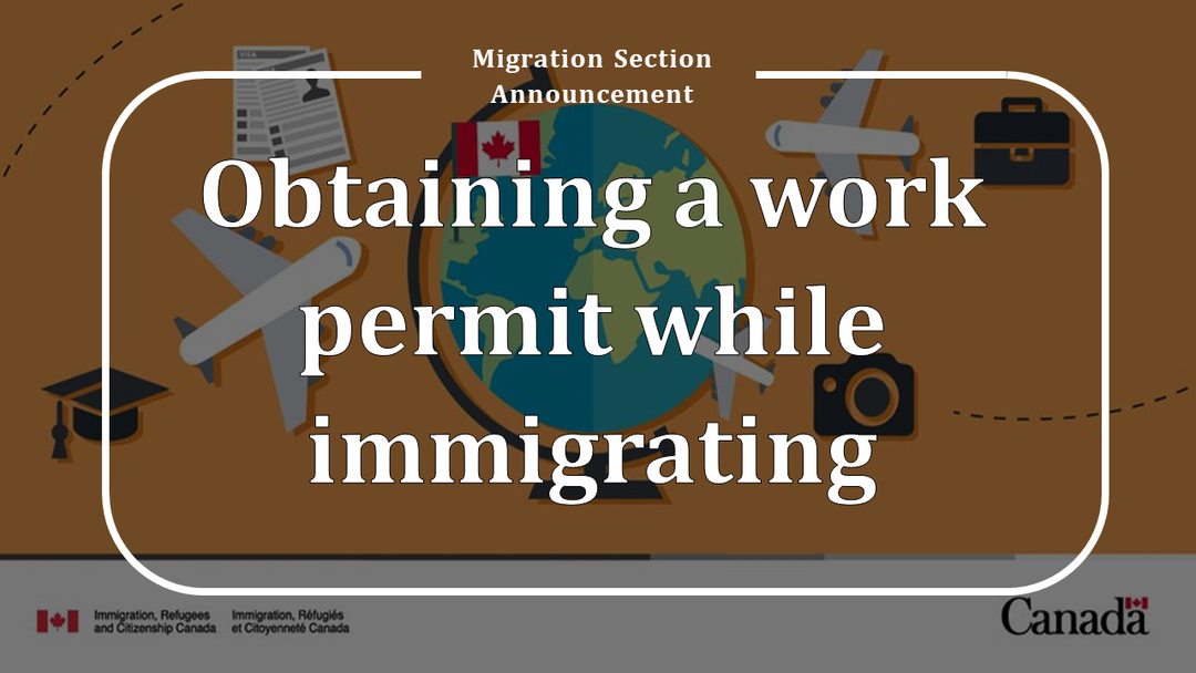 CanHCGhana's tweet photo. Have you been nominated for permanent residency by a province in Canada and are looking to work while your application is processed? 

If yes, you could be eligible for a work permit that allows you work in Canada during this time. 

More info ➡️ https://t.co/h4Bjs4C9nA https://t.co/FizbAzRWKj