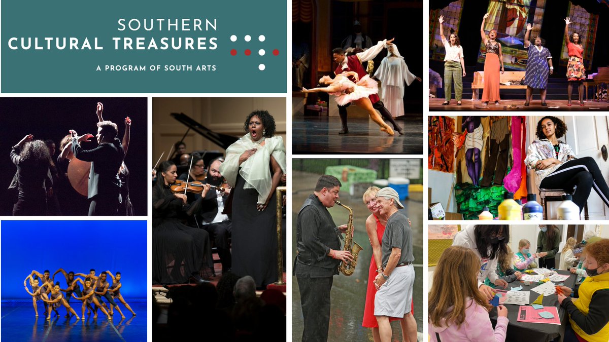 philanthropyATL's tweet photo. . @southarts announces the inaugural cohort of Southern Cultural Treasures: a $6,000,000, four-year initiative supporting Black, Indigenous and People of Color (BIPOC) -led and -serving arts and cultural organizations throughout the Southeast: https://t.co/bBy5z1Ojs2 https://t.co/bDXGvzKKhu