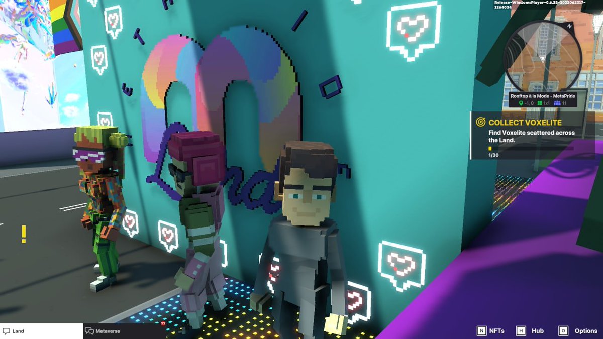 DavidMan975's tweet photo. @TheSandboxGame @METAPRIDELAND I just participated in the #BelongingWeek contest for a chance to win a Progress Flag NFT! Check out my screenshot below!
👇 https://t.co/Z5EnGcEG9E