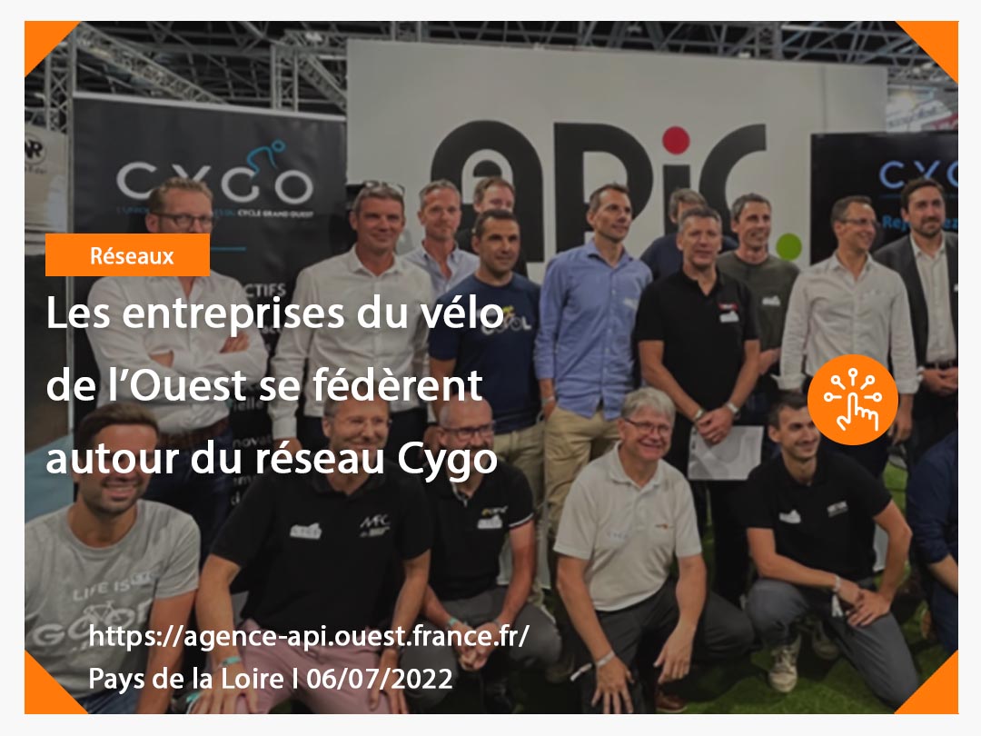 agence_api's tweet image. [#FilAPI] 🚴‍♀️ L’enjeu de ce réseau baptisé #Cygo, pour &quot;Cycle grand Ouest&quot;, est de fédérer des acteurs économiques évoluant sur un marché en pleine effervescence mais subissant aussi des contraintes d&apos;approvisionnement…
➡️agence-api.ouest-france.fr/article/les-en…