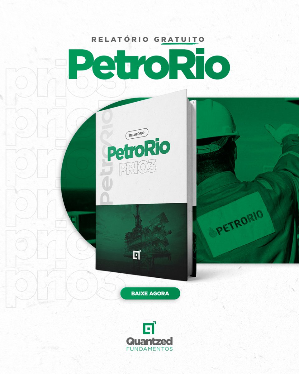 MeninRibeiro's tweet photo. Liberamos outro relatório! Agora sobre a PetroRio 🚀 

É mais uma prévia do que teremos em breve para os investidores de longo prazo... Óbvio, com aquela pegada quant! 🔜

Quer baixar gratuitamente o relatório? 

Siga o meu perfil, RT no post e marque um amigo! https://t.co/tkrenSXkTy