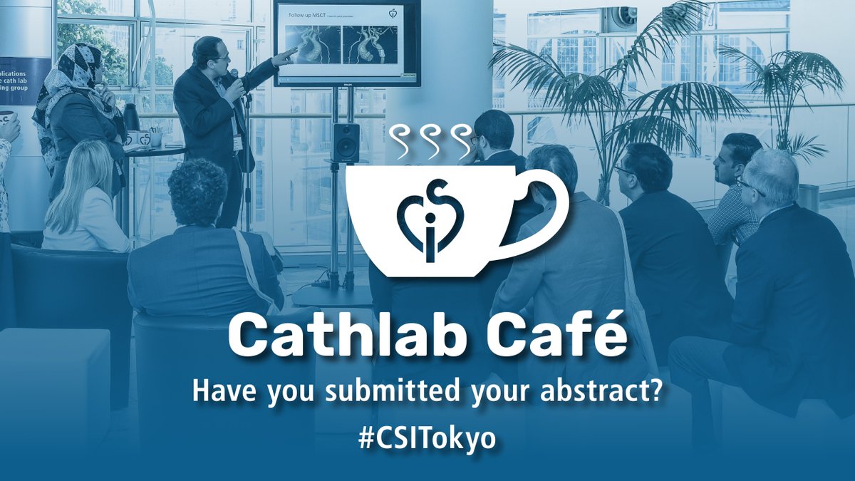 CSIcongress's tweet image. Have you submitted your abstracts &amp;amp; challenging cases for CSI Focus LAA &amp;amp; PFO 2022 taking place on October 1-2, 2022?

Last day to submit your abstracts and cases: July 08
Submit here 👉 bit.ly/3yFqOgA

#cardiology #strokemanagement #cardiotwitter #CSILAAPFO #CSITokyo