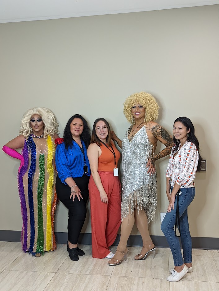 A huge thank you to everyone who made it out for our very first Drag Queen Bingo event. 
If you stayed after the show to take a photo with our wonderful Queens, you can access the photos at this link provided by Crystal Quartz Events:

crystalquartzevents.com/photos
