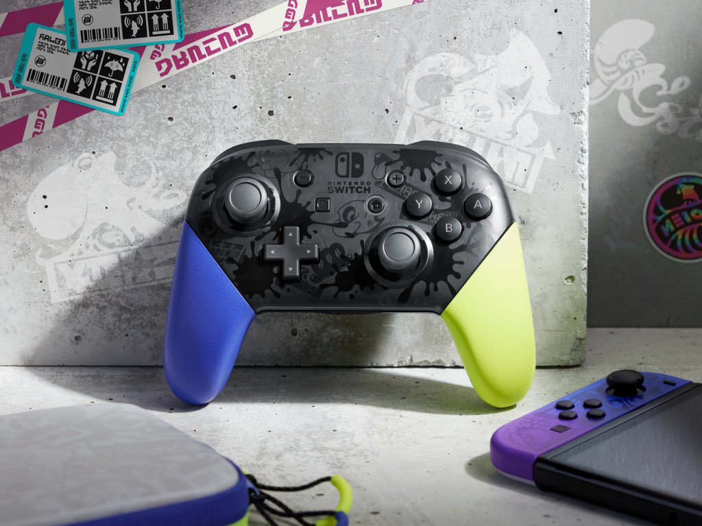 NINtheorist's tweet photo. ¡Uff! 👌
https://t.co/hzqooMnxfy
#Splatoon3 #NintendoSwitch #NintendoSwitchOLEDModel #ProController #CarryingCase https://t.co/QKcIyqqNMo