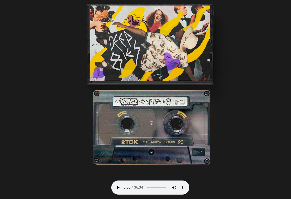 NFTAPE #8: DEEP 8IES

I still think the 80's are one of the worst moments in music, especially the second half of the decade, but in that period a lot of interesting and strange things were done and you can find some here.

objkt.com/asset/hicetnun…