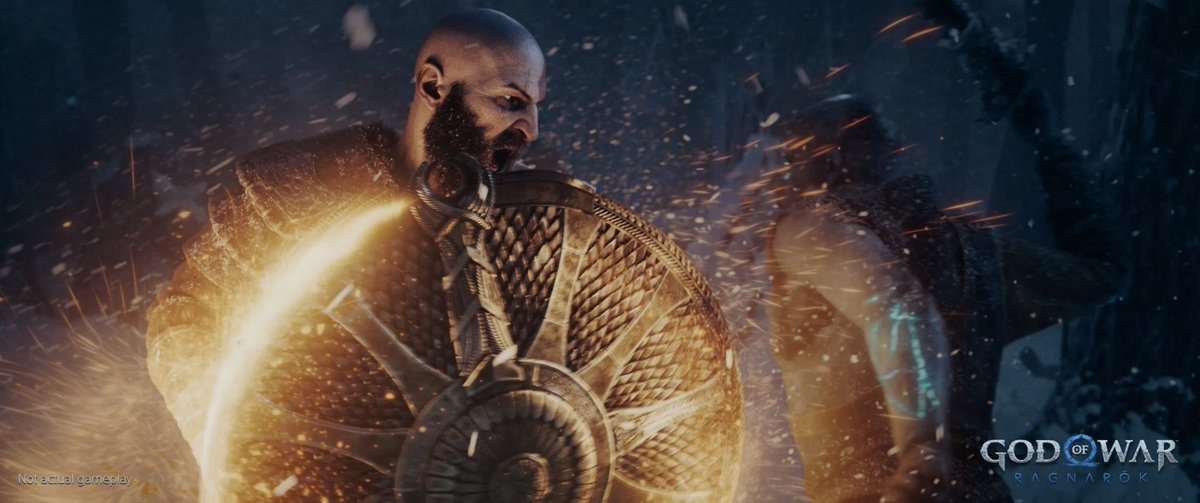 devilhorns88's tweet photo. Kratos: "When you are at your weakest"
Atreus: "When fear and doubt are a burden too heavy to bear"
Kratos: "Remember this"
Both: "You are not alone"
#GodOfWarRagnarok https://t.co/c9p9J9XCuf