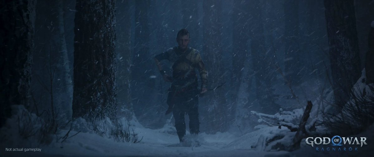 devilhorns88's tweet photo. Kratos: "When you are at your weakest"
Atreus: "When fear and doubt are a burden too heavy to bear"
Kratos: "Remember this"
Both: "You are not alone"
#GodOfWarRagnarok https://t.co/c9p9J9XCuf