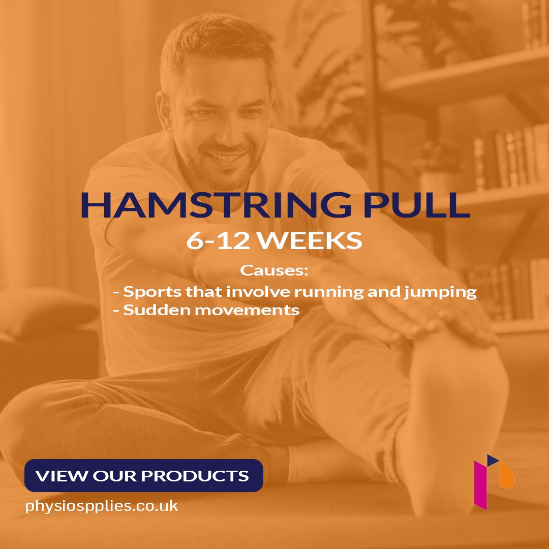 PhysioSupplies_'s tweet image. Hamstring pull. 6-12 weeks.

#hamstring #hamstringpull #pulledhamstring #recovery #physio