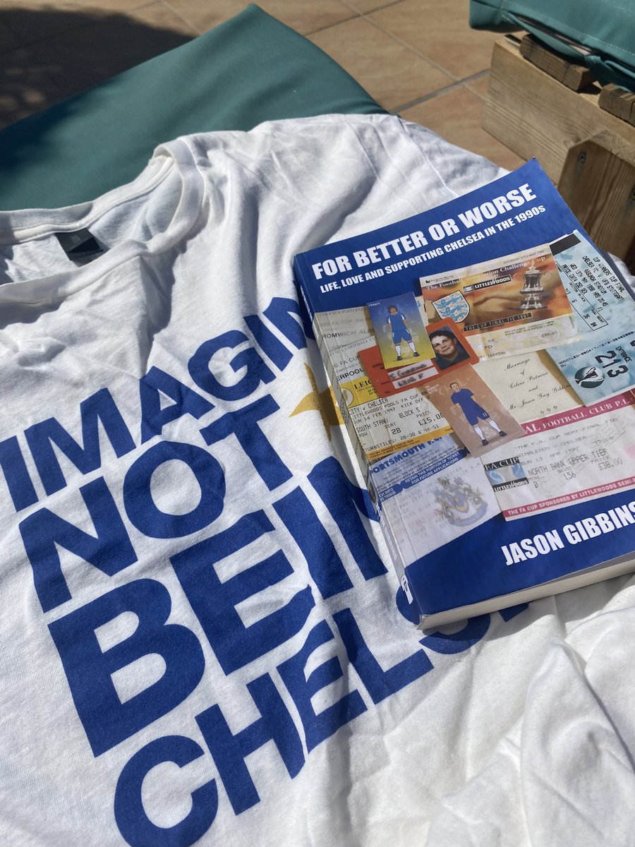 SeanC (@sean6911) on Twitter photo Whilst basking by the pool in the summer sun of Rhodes, had myself a great Chelsea read by <a href="/Jgibbins/">Jason Gibbins</a> For Better Or Worse: Life, love and supporting Chelsea in the 1990s amzn.eu/d/1TxQdSb treat yourselves as Jason takes you down memory lane of Chelsea in the 90s Whilst basking by the pool in the summer sun of Rhodes, had myself a great Chelsea read by <a href="/Jgibbins/">Jason Gibbins</a> For Better Or Worse: Life, love and supporting Chelsea in the 1990s amzn.eu/d/1TxQdSb treat yourselves as Jason takes you down memory lane of Chelsea in the 90s