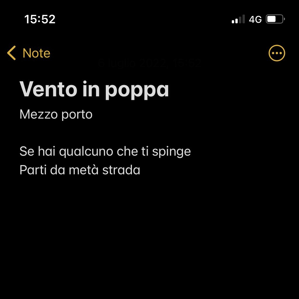 forrelforreal's tweet photo. Il mio capitano mi ha detto:

“Vento in poppa 
Mezzo porto”

Se hai qualcuno che ti spinge 
Parti da metà strada https://t.co/GcEEhxDnRw