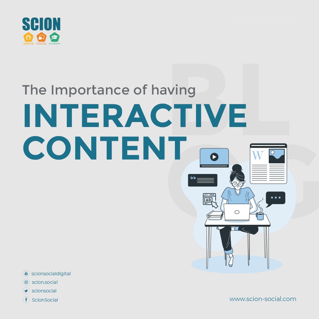 scionsocial's tweet image. Keeping your audience engaged is much better than leaving them with unanswered questions, isn't it?
Read on to know more about the importance of interaction content strategy. 
scion-social.com/blog/importanc…
 #ContentManagement #contentstrategy  #ScionSocial #RideTheDigitalWave