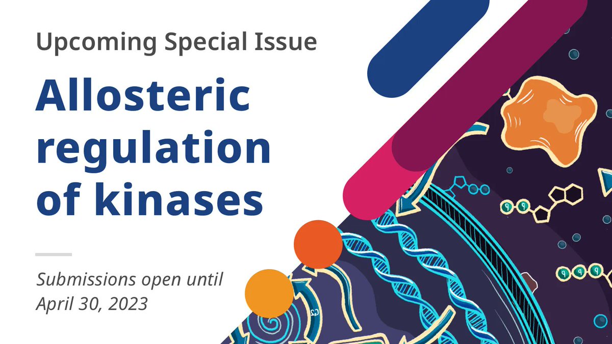 eLife - the journal (@elife) on Twitter photo We're pleased to start inviting submissions to a new Special Issue: Allosteric Regulation of Kinase Activity. 
Read the call for papers and find out how to submit your work today: elifesciences.org/inside-elife/d… We're pleased to start inviting submissions to a new Special Issue: Allosteric Regulation of Kinase Activity. 
Read the call for papers and find out how to submit your work today: elifesciences.org/inside-elife/d…
