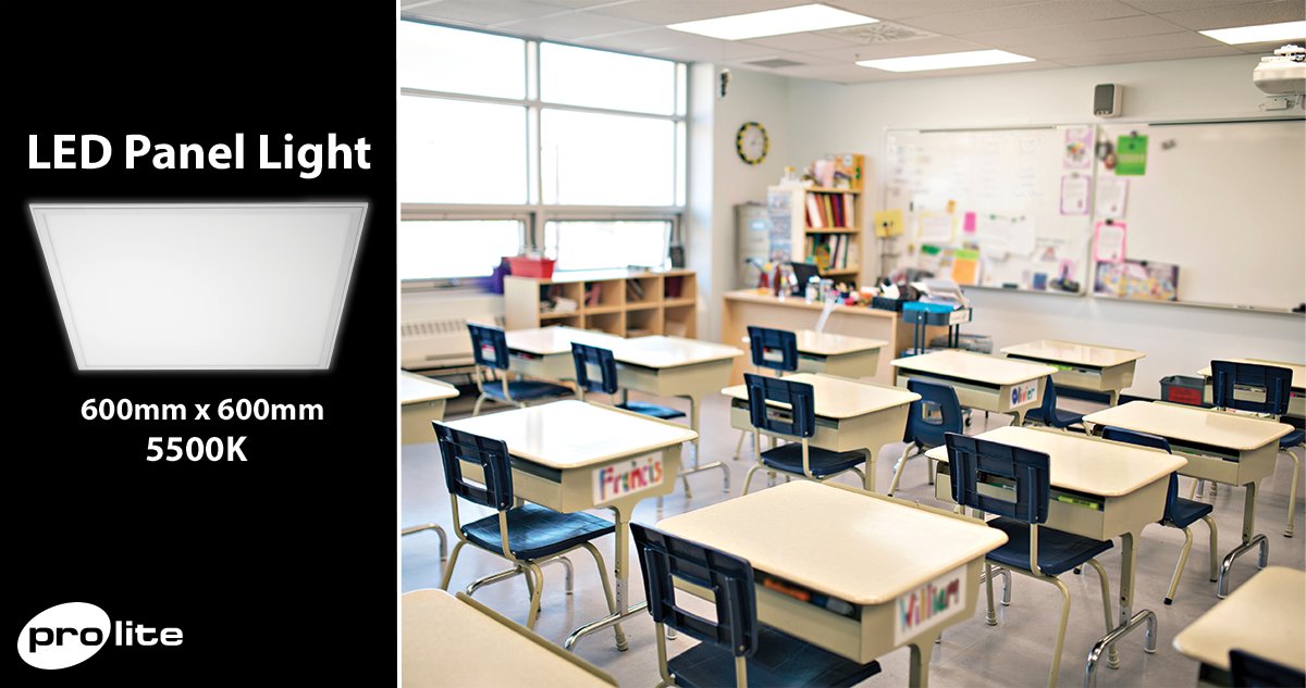 Summer term is just around the corner, a good time to think about upgrading your lighting. LED Panels from Prolite lamps are efficient, energy saving and give a super light output ow.ly/PIU650JOyoR for a quote #prolitelamps #ledlighting #education #lightingforschools