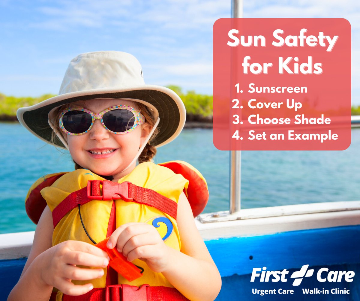 FirstCare123's tweet photo. The sun is a beautiful resource, but it can be dangerous if viewed as a bright toy. Take a look at our favorite tips to teach your children sun safety in our blog here: https://t.co/2wGX4QKZD2. 😎 https://t.co/r1ZRUATGAc