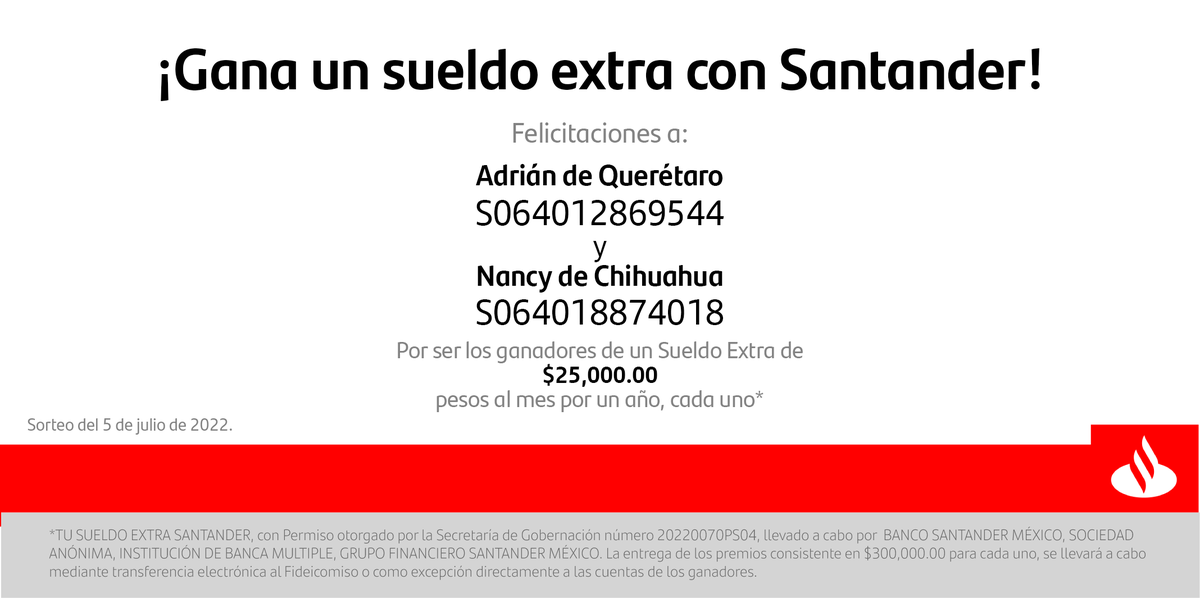 Santander México tweet media