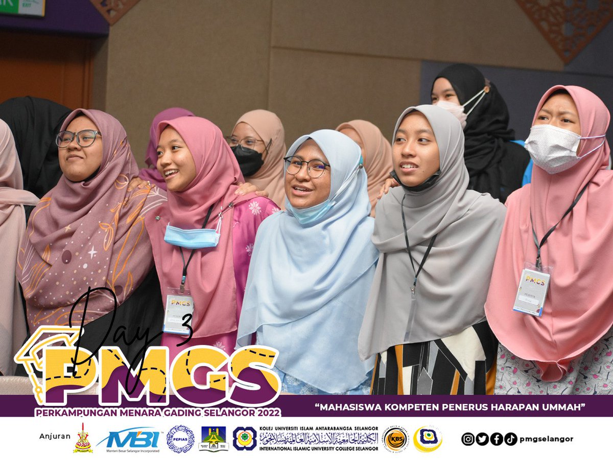 pmgselangor's tweet photo. Momento Perkampungan Menara Gading Selangor 2022
Majlis Graduasi
Tarikh: 3 Julai 2022
Tempat: Kolej Universiti Islam Antarabangsa Selangor
#PMGS2022 #PEPIAS #GPHU https://t.co/8sznOYx6wI