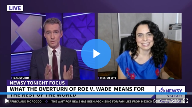 .<a href="/Scotus/">Scotus</a> decision to dismantle #RoeVsWade will have an impact on global #reprohealth movements. Ipas's <a href="/maria_alcalde/">Maria Antonieta Alcalde Castro</a> talks to <a href="/chanceseales/">Chance Seales</a> at @Newsy on how networks of allies in Mexico are helping people fleeing from the US access #abortion services. bit.ly/3Io0OcP