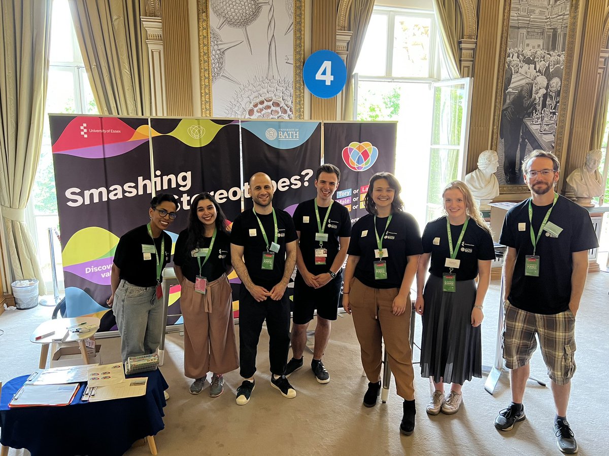Very excited to be talking to people at the Royal Society #SummerScience Exhibition in London about our research on value similarity until Sunday! <a href="/royalsociety/">The Royal Society</a> <a href="/BathPsychology/">Psychology at Bath</a> <a href="/EssexPsychology/">EssexPsychology</a> 
#SmashingStereotypes #SummerScienceEssex