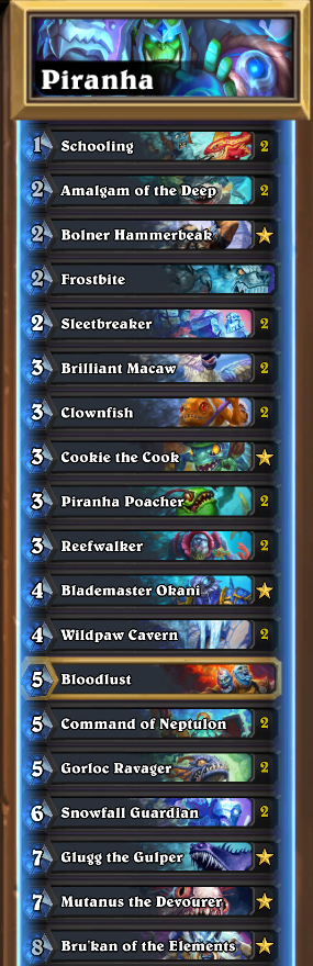 Shaman Ranks Rank 1 with Piranha shaman AAECAZyrBAim7wOG ...