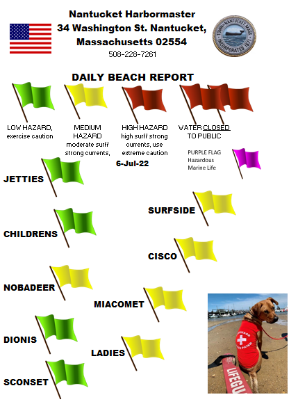 ackharbormaster's tweet photo. All beaches are OPEN!
#swimsafe #ackbeaches #happydogdaysofsummer https://t.co/HF5mne0SRu