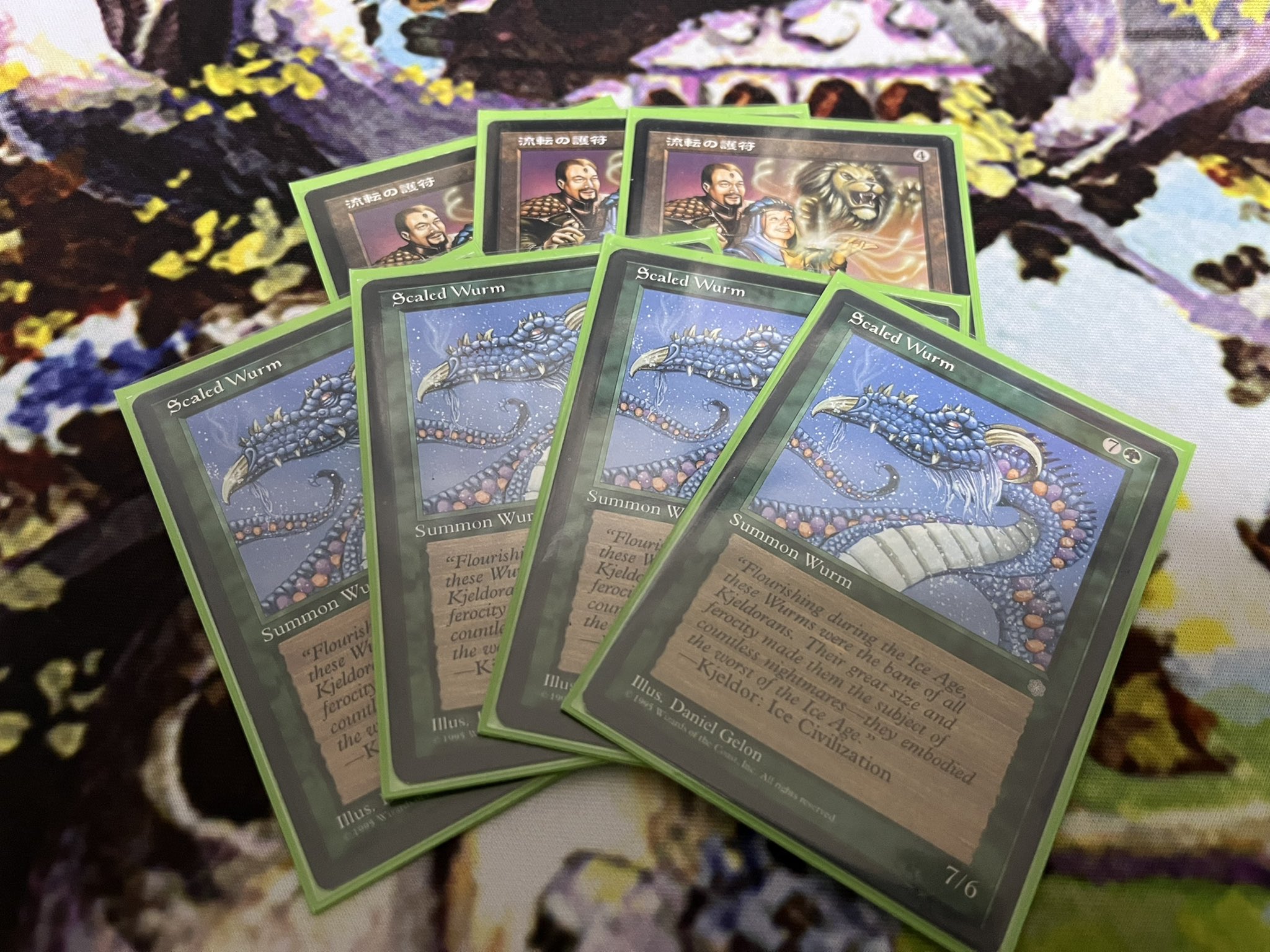 MTG　旧枠のみ　３０００枚程度まとめ売り MTG旧枠のみ3000枚程度まとめ売り最安値！百鬼の邪王門 ひゃ
