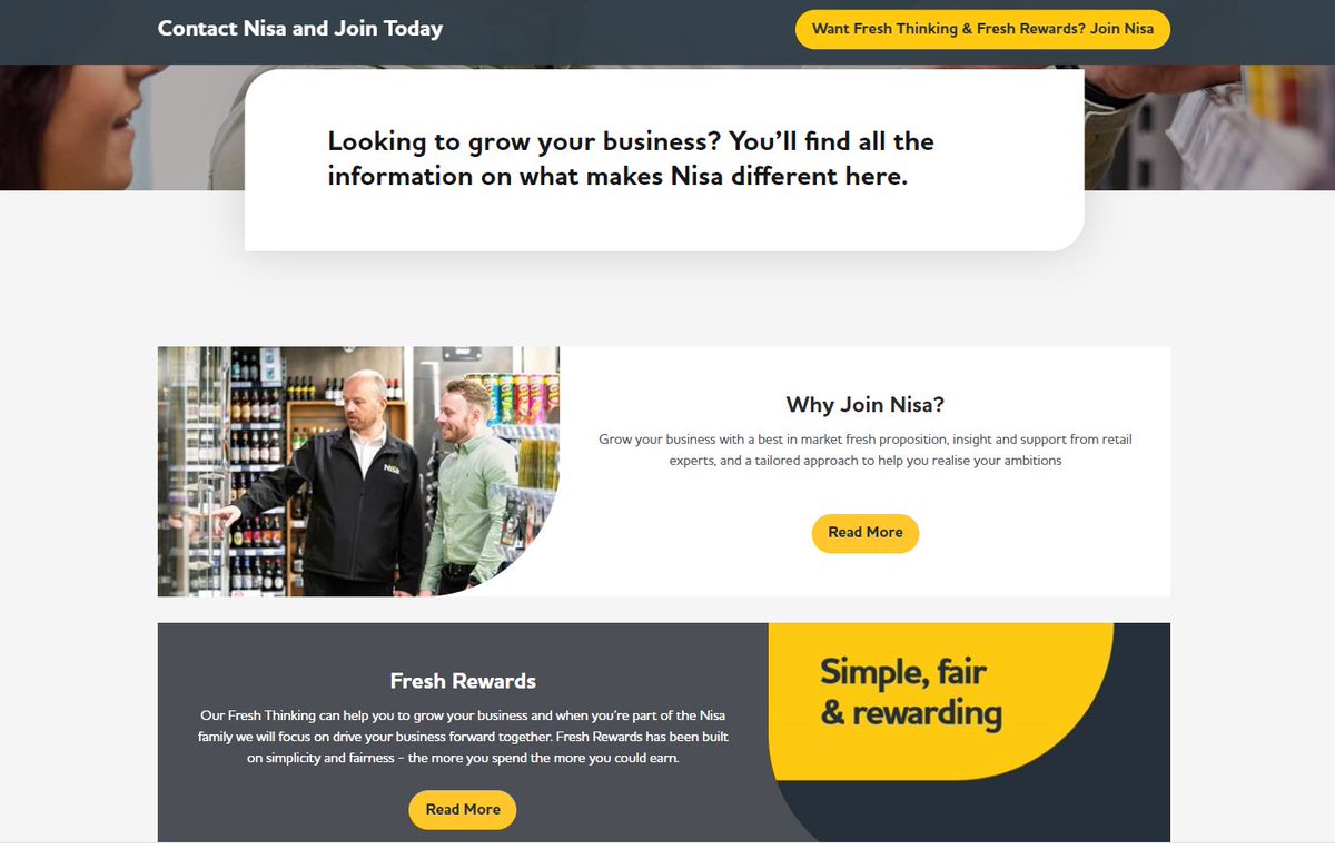 Looking to grow your business? You’ll find all the information on what makes Nisa different here ⬇️ 
nisalocally.co.uk/retailers/