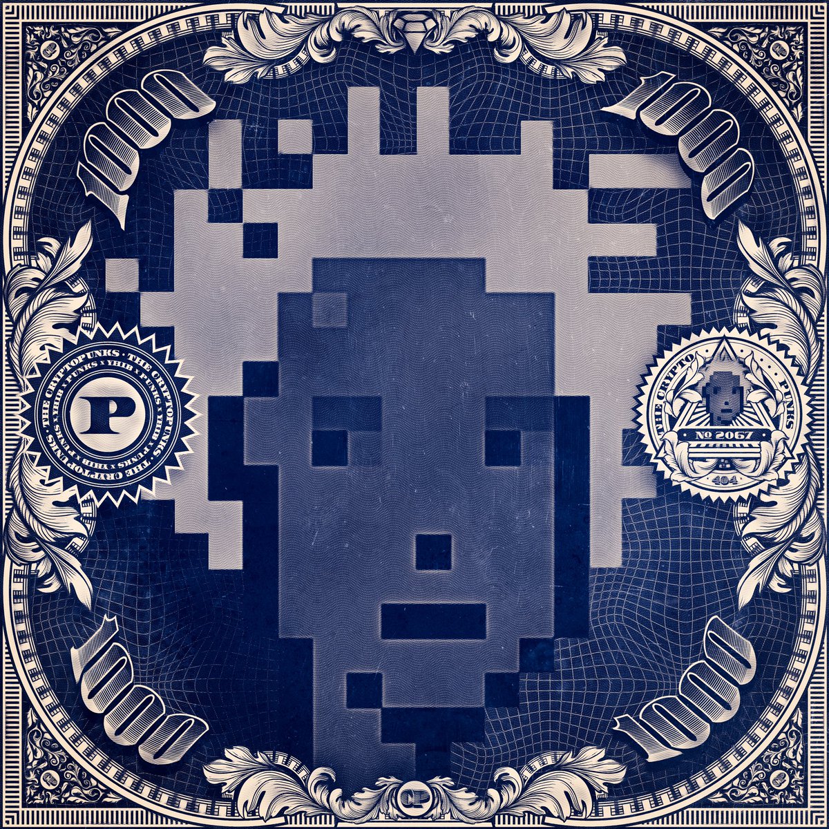 YourHalfsBigger's tweet photo. So this happened! The legend @Beanstamatic liked his MAYC 404 so much he asked me to do his CryptoPunk #2067 as well! 🔥

#cryptopunks #punks #yhib404 https://t.co/q6TfVVduJm