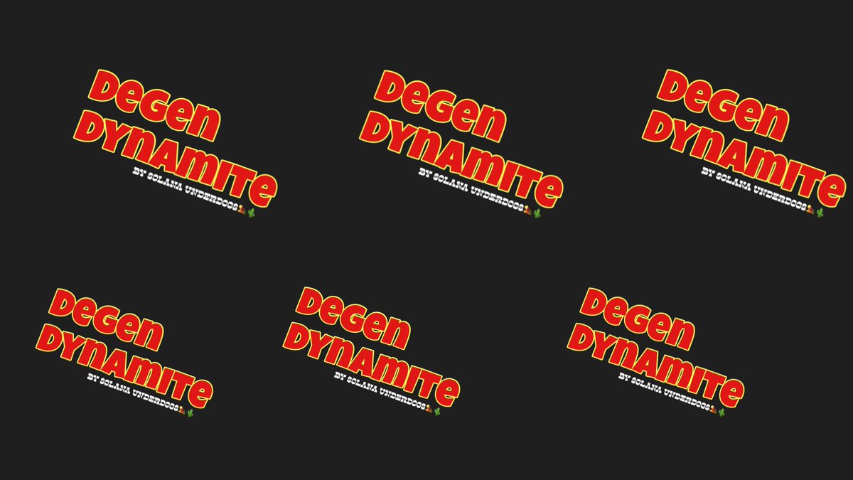 Calling all degens!🧨💥

Like + RT + Drop ur addresses below,  we might have a surprise for you!👀

#Solana #solanamint #freemint #solnft #SolanaNFT #solanadao #freemints #freesolana #degenmints #degentown #Degenmint #degensweepers #soldegen #solanadegen #solanasummet #degenplays