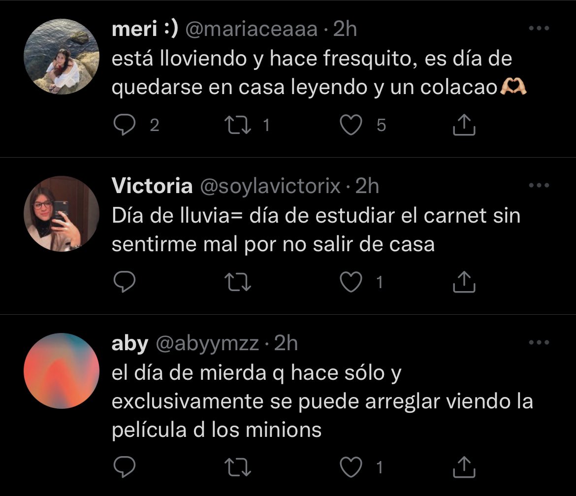 las tres opciones me gustan