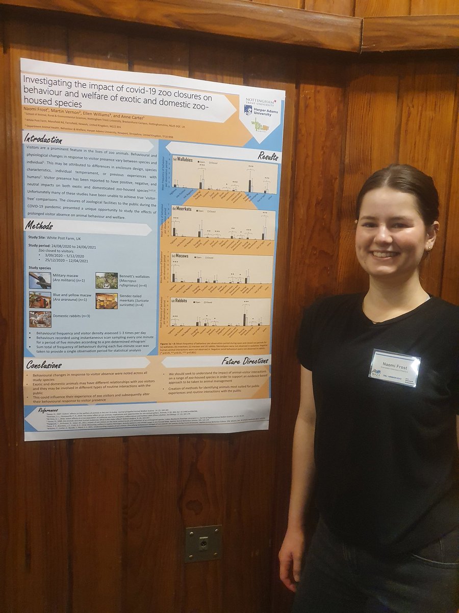 DrElliephants's tweet photo. It's been fabulous to meet so many collaborators IN PERSON at the BIAZA research conference, after working together remotely for so long! Huge shout out to @naomilfrost for taking on some longitudinal data collected during the pandemic! https://t.co/OEGoEXBH2R