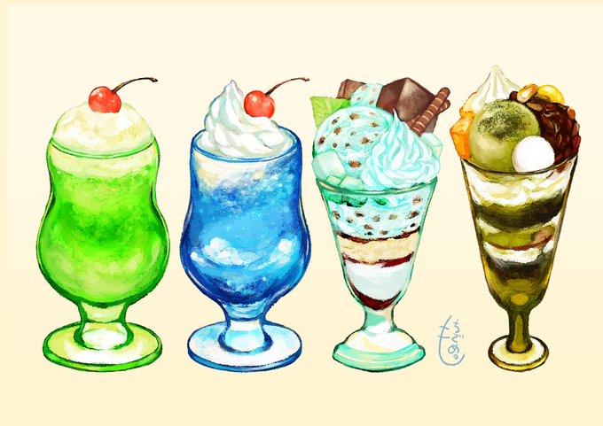 抹茶パフェ のイラスト マンガ作品 115 件 Twoucan